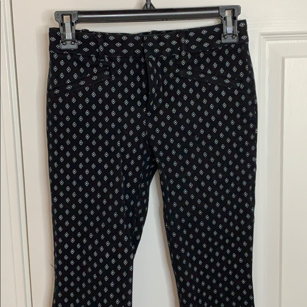 Gap Black and White trouser pant